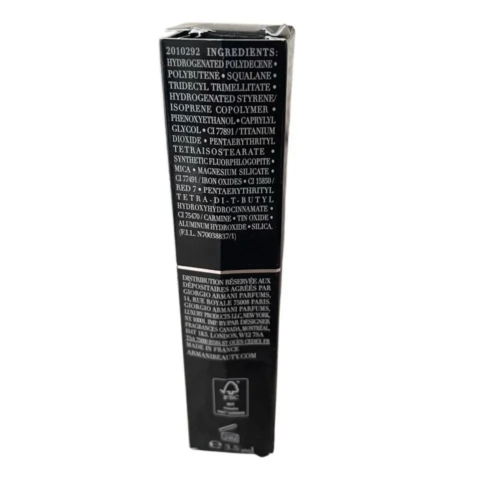 Giorgio Armani Prisma Glass High-Shine Lip Gloss‎ 05 BERRY BEAM Authentic NIB